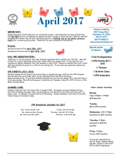 April 2017 - Andover Academy