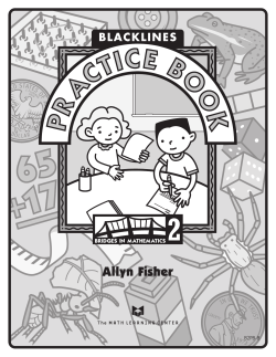 p actic e boo - The Math Learning Center Catalog