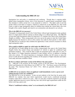 Understanding the DREAM Act