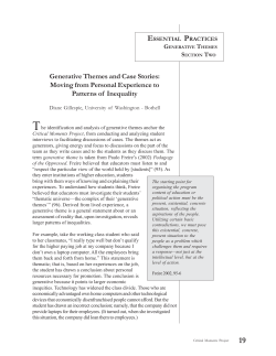 Section Two - Washington Center