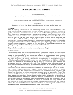 humanism in persian painting