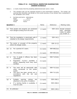 IT 21 Answers - 20 November 2010 PDF, 130 KB