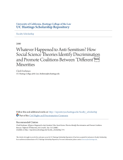 How Social Science Theories Identify Discrimination and Promote
