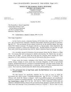 a court filing