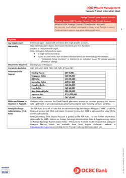 Product Information Sheet