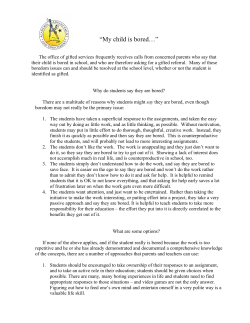 My child is bored&hellip; - Hampton City Schools