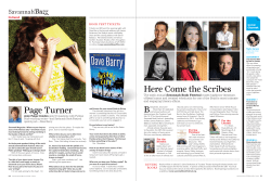 Page Turner Here Come the Scribes