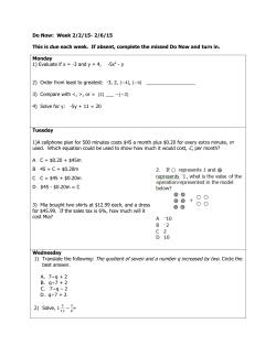 The quotient of seven and a number q increased by two