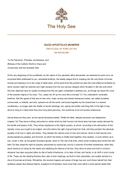 The Holy See
