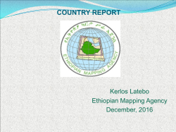 Presentation - National Administration of Surveying, Mapping and