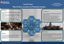 The Oil Curse Why Oil Rich countries are Politically Unstable