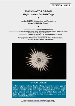 THIS IS NOT A DREAM - Beno&icirc;t Labourdette