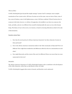 Questions about Race - Reeths