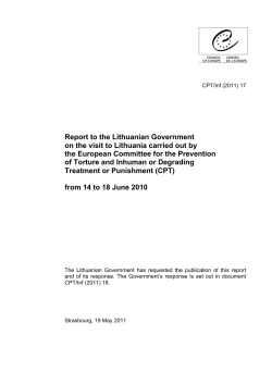 European Committee for the Prevention of