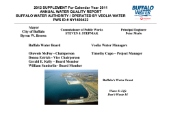 2012 Water Quality Report
