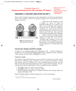 Sample Text - Producing Great Sound for Film and Video