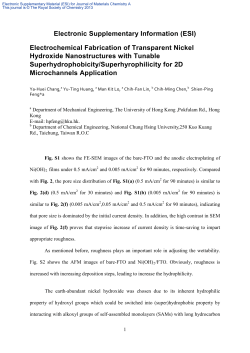 Supplementary Information - Royal Society of Chemistry