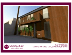 plot of ground east preston street lane, edinburgh, eh8 9qh