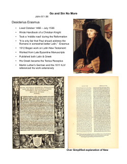 Desiderius Erasmus