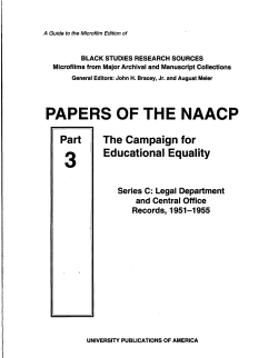 papers of the naacp
