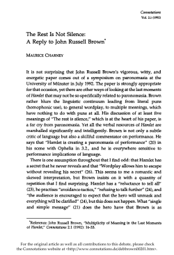 This Article as pdf - Connotations: A Journal for Critical Debate