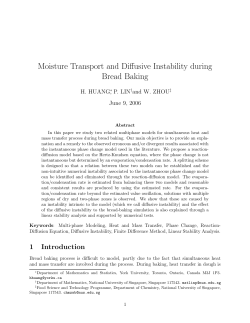 preprint - Department of Mathematics and Statistics