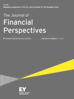 Regulatory experience in the U.S. and its lessons for the European