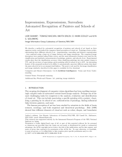 Impressionism, Expressionism, Surrealism