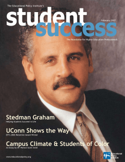 Student Success - Educational Policy Institute