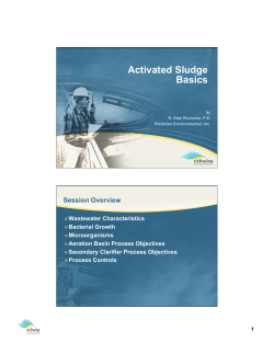 Module 1 - Activated Sludge Basics