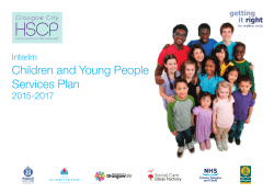 Children and Young People Services Plan