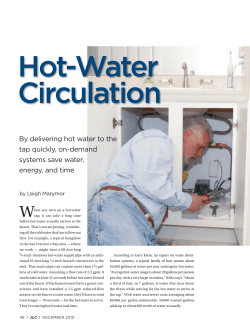 Hot-Water Circulation
