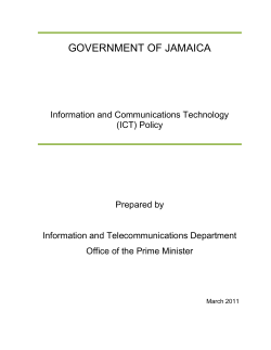 GOVERNMENT OF JAMAICA