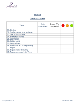 Top 40 31-40 - Combined Clip Wsheets