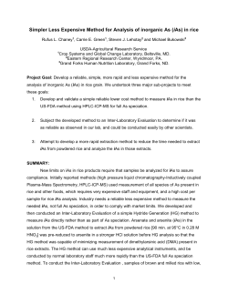 iAs - USA Rice Federation