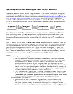 Synthesizing Sources