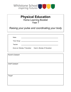 Raising Your Pulse
