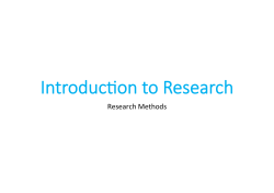 Business Research Methods