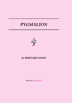 pygmalion - LimpidSoft