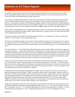 Solution to 64 Times Square