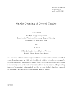 RUNHETC-2000-04 SPhT 00/007 mat2-62/000@0@0 - IPhT