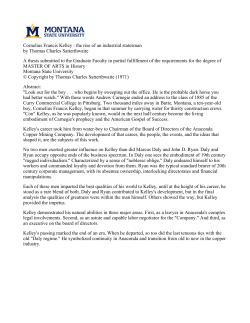 Cornelius Francis Kelley : the rise of an industrial statesman by