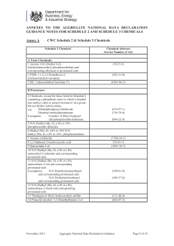 ANNEXES TO THE AGGREGATE NATIONAL DATA DECLARATION