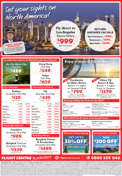 Set your sights on North America!