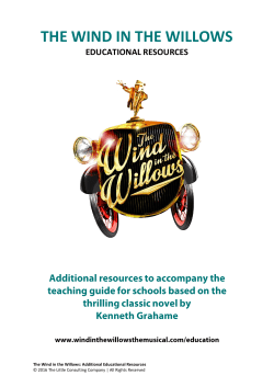 Additional Resources - The Wind in the Willows