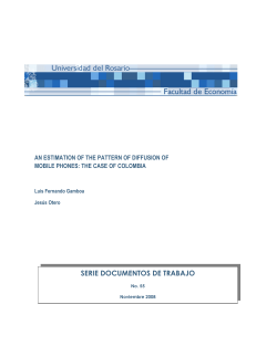 serie documentos de trabajo