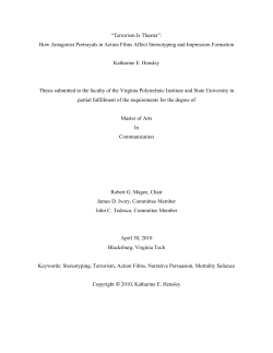 How Antagonist Portrayals