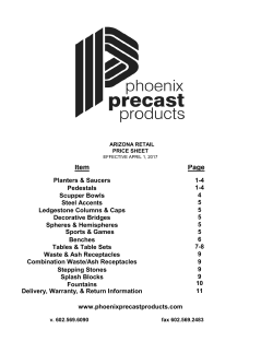 Item Page - Phoenix Precast Products