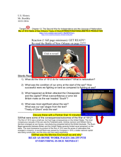 Reaction (1 full page minimum): GET READY! Re