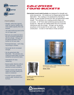 Galvanized Round Buckets
